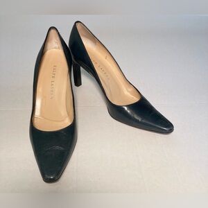 Ralph Lauren GUC Size 8 Classic Navy Pump Heels